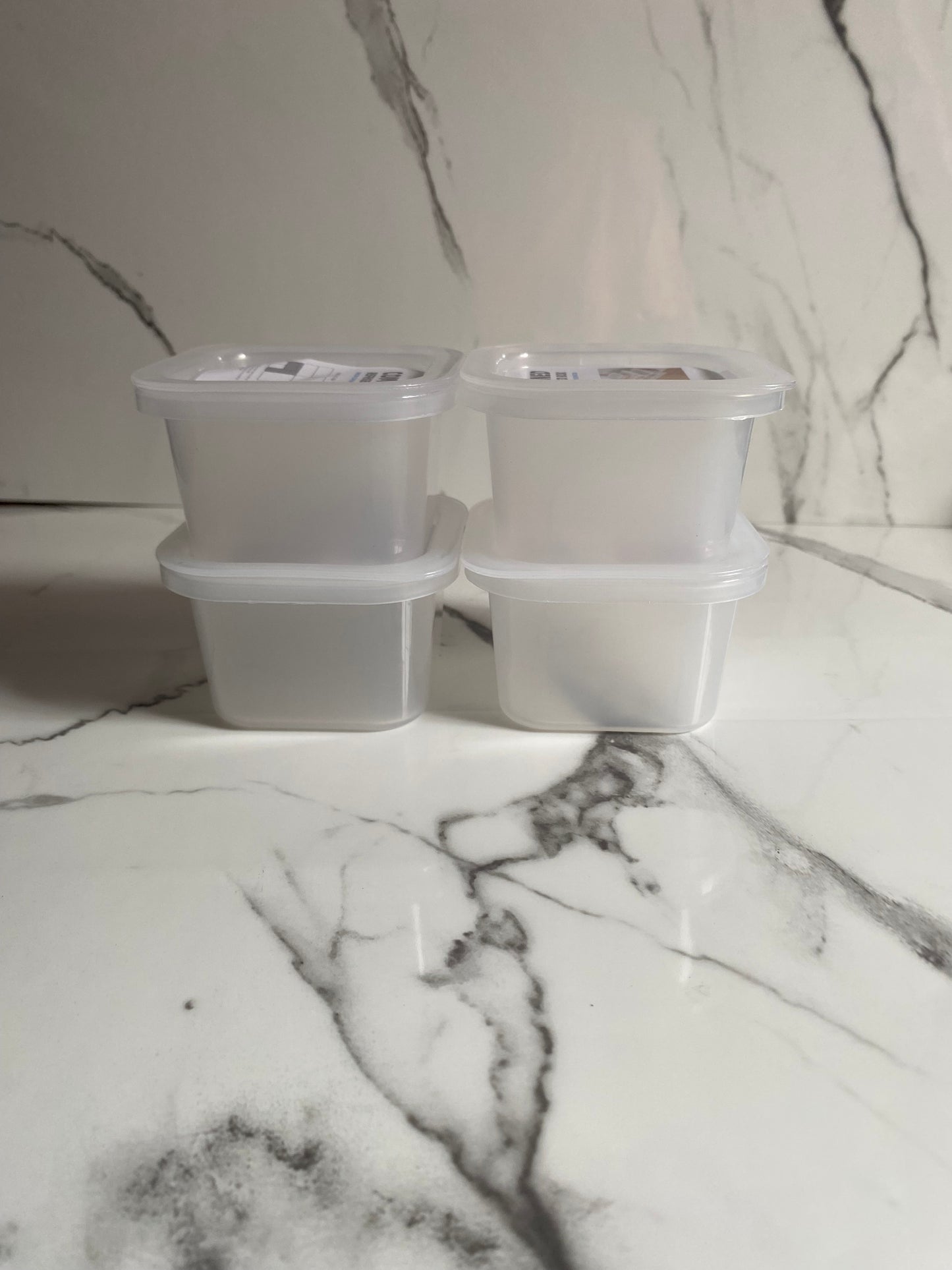 4PC Food Container with Lid