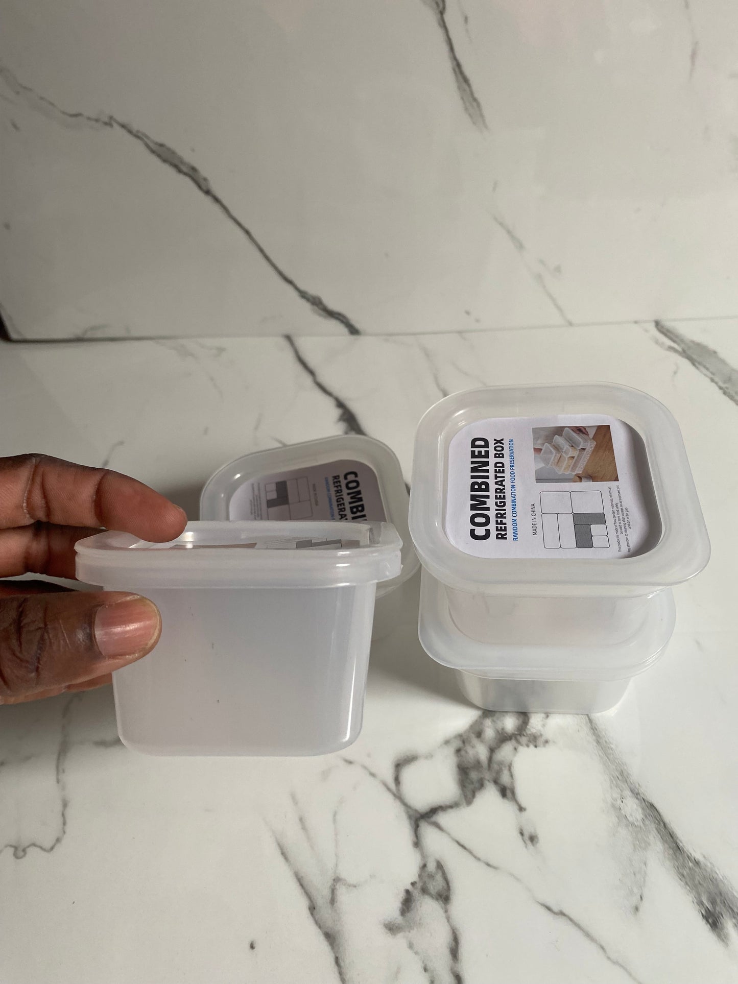 4PC Food Container with Lid