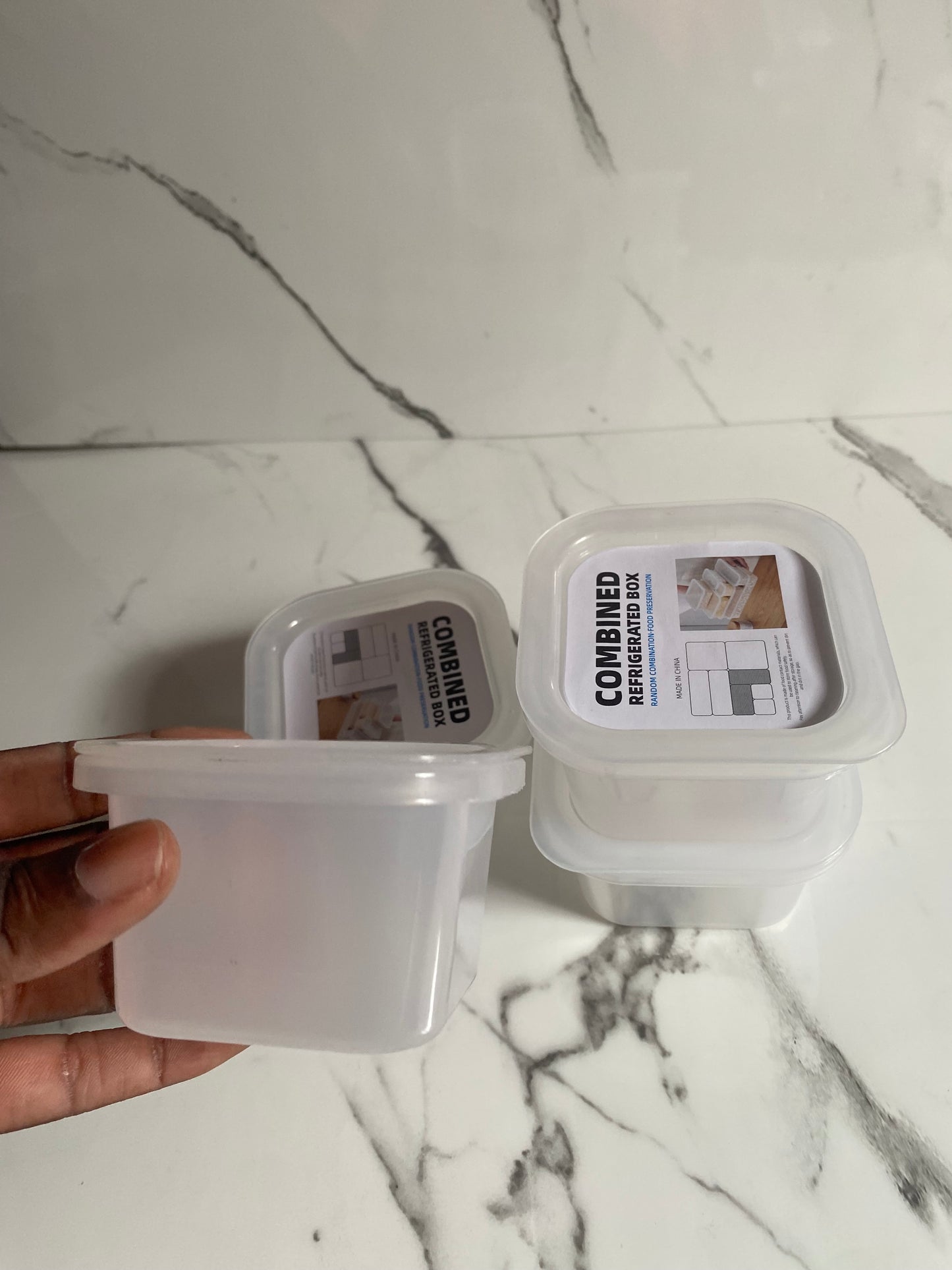 4PC Food Container with Lid