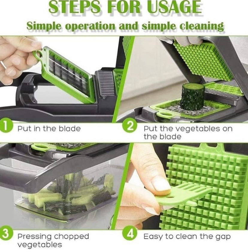 16 in 1 MULTI GRATER, SLICER & CHOPPER