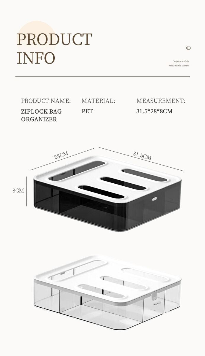 Kitchen Storage Bag Organizer
