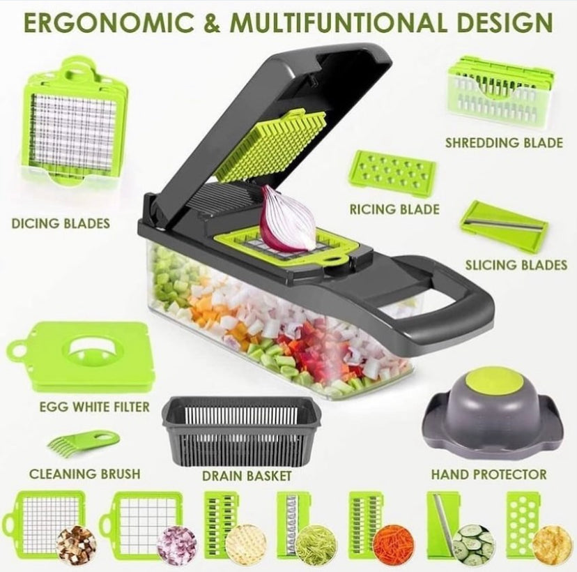 16 in 1 MULTI GRATER, SLICER & CHOPPER