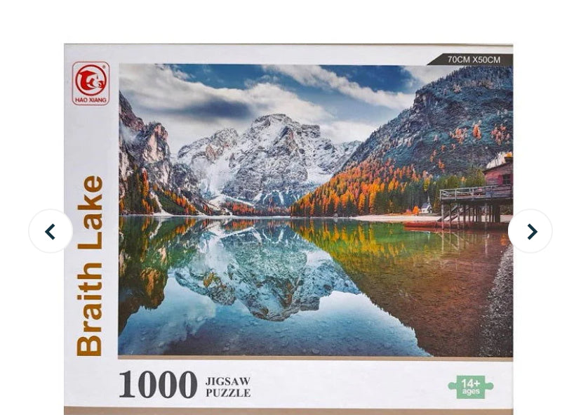 1000 Piece Jigsaw Puzzle - Braith Lake