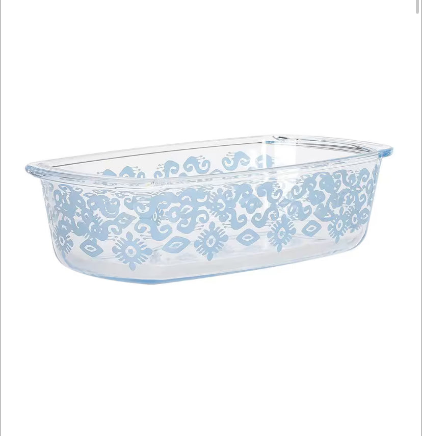 Tia Mowry 1.6 Qt. Glass Loaf Pan