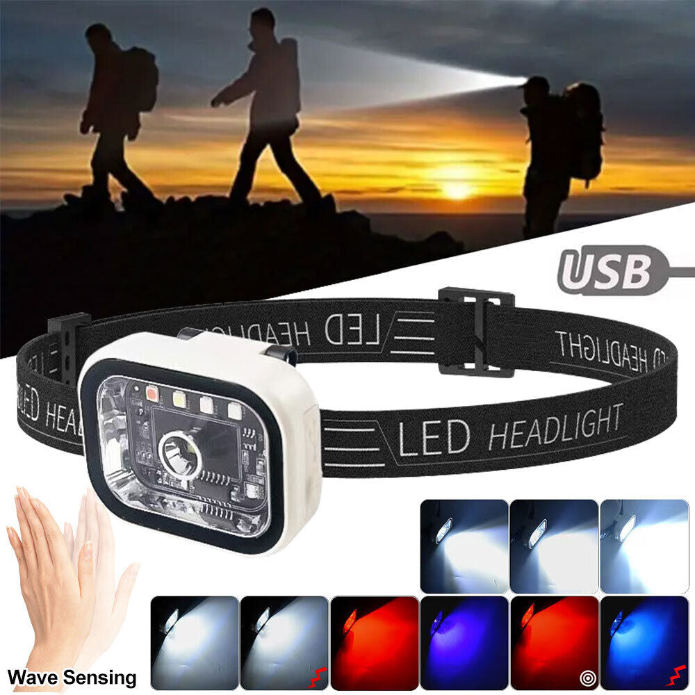 USB Rechargeable head light