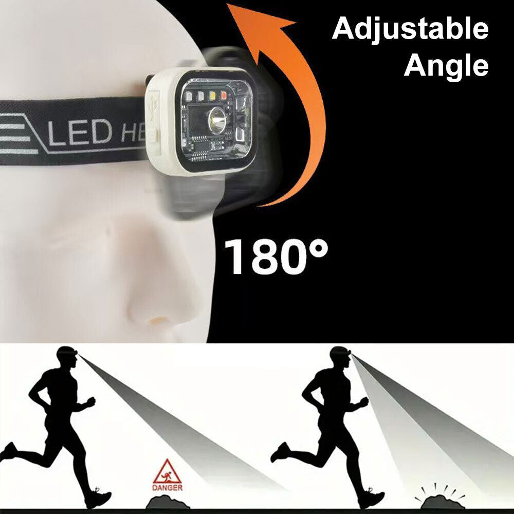 USB Rechargeable head light