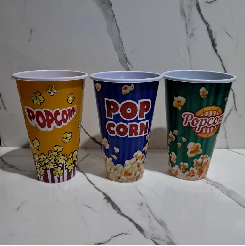 Plastic Popcorn Cups