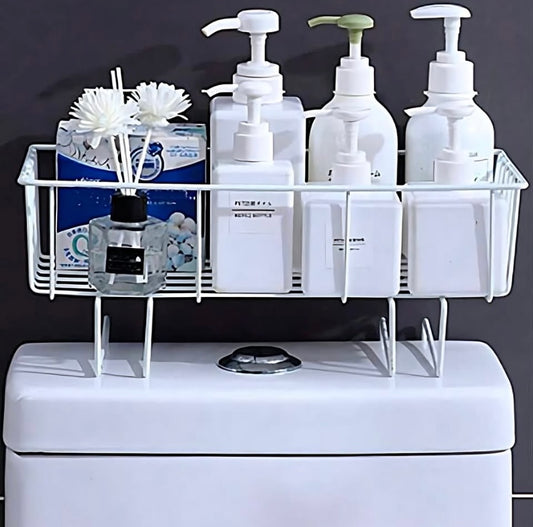 METAL STORAGE RACK (white)