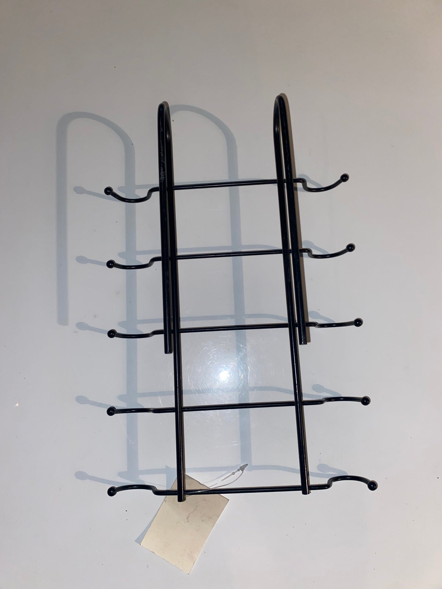 UNDER CABINET STORAGE RACK WITH HOOKS