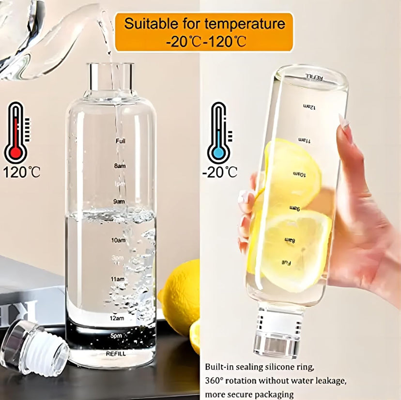 Glass Timescale Bottle