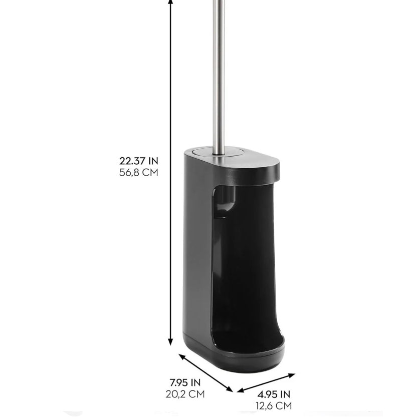 iDesign Toilet Brush & Storage Holder