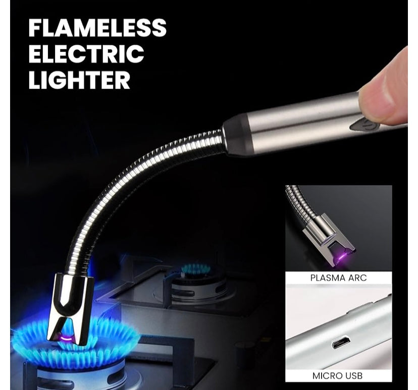 Rechargeable and Bendable Electric Lighter