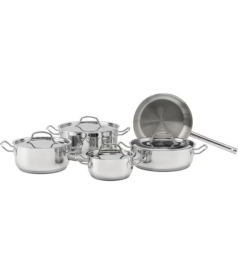 ELLE Stainless Steel Cookware set