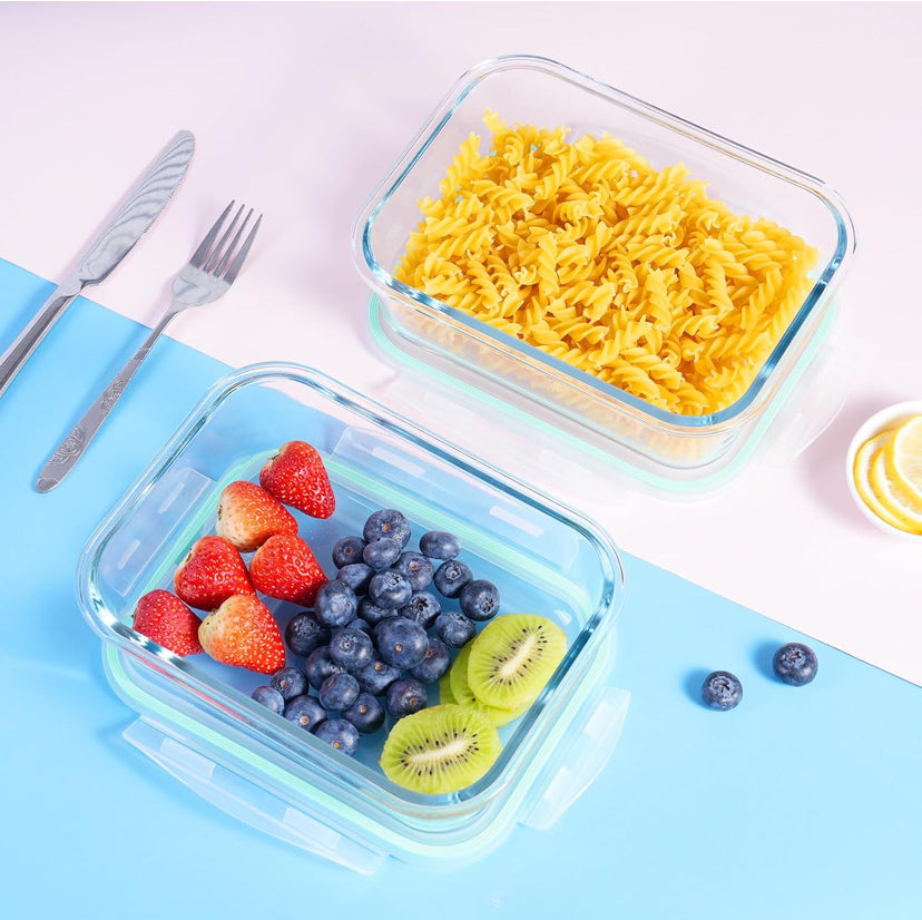 Glass Container with Lid (1520ml)