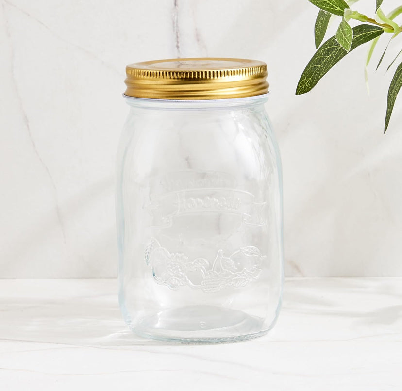 1L GLass Preserve Jar