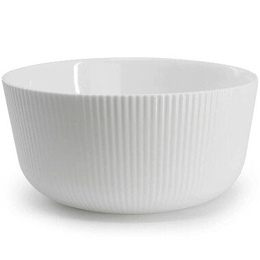 12-Piece Swanton Stripe Break-Resistant Opal Glass Dinnerware Set