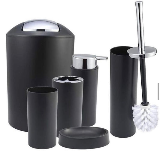 Bathroom Accessory Set (Plastic)