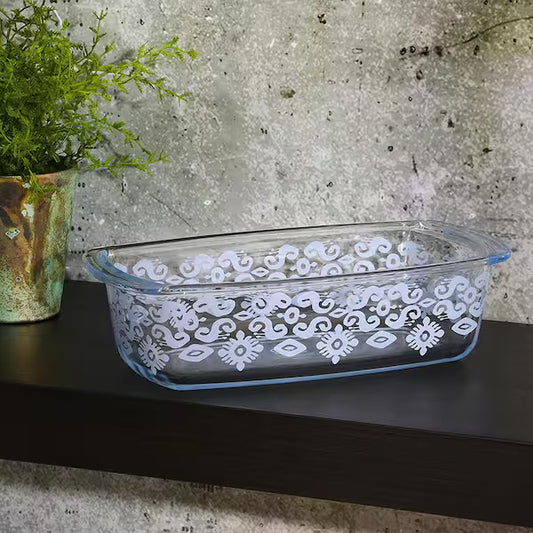 Tia Mowry 1.6 Qt. Glass Loaf Pan