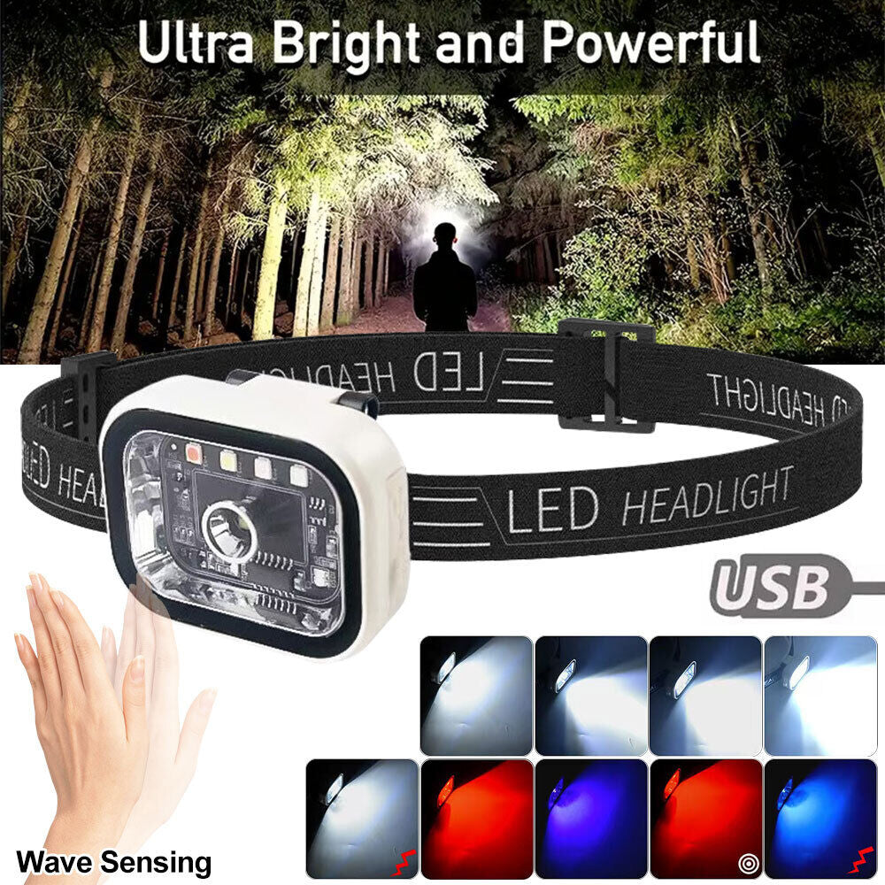 USB Rechargeable head light