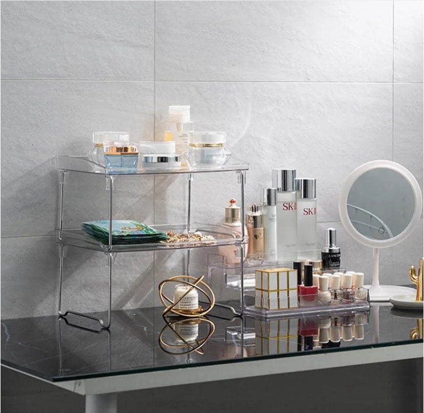 Extendable Transparent Storage Rack Transparent Storage Rack – AB HOME