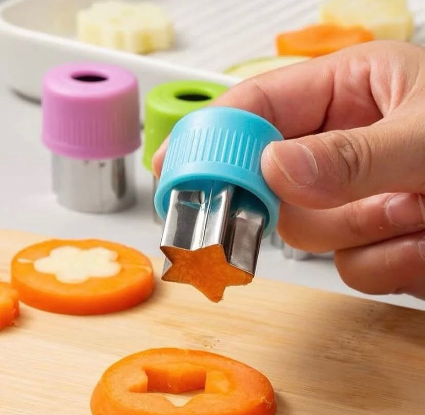 9PC FRUIT VEGETABLES COOKIES CUTTER