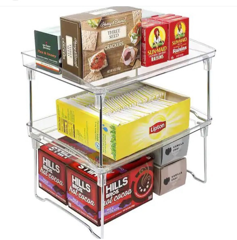 Store Rack Transparent Transparent Storage Rack – AB HOME