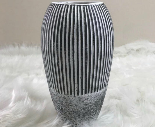 Black and White Vase