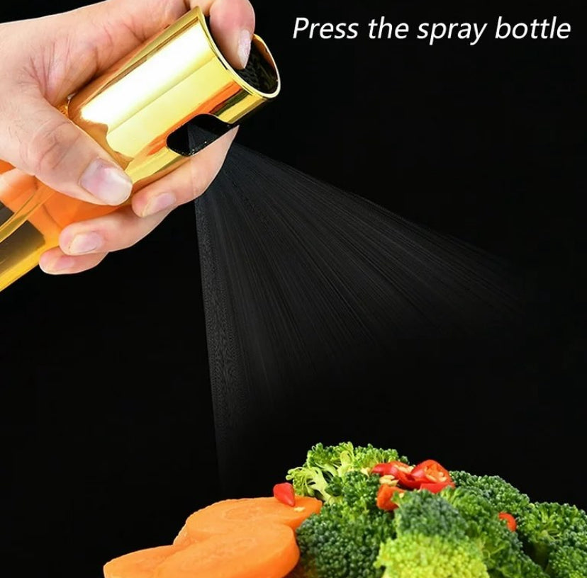 GOLD OIL SPRAY BOTTLE (glass)