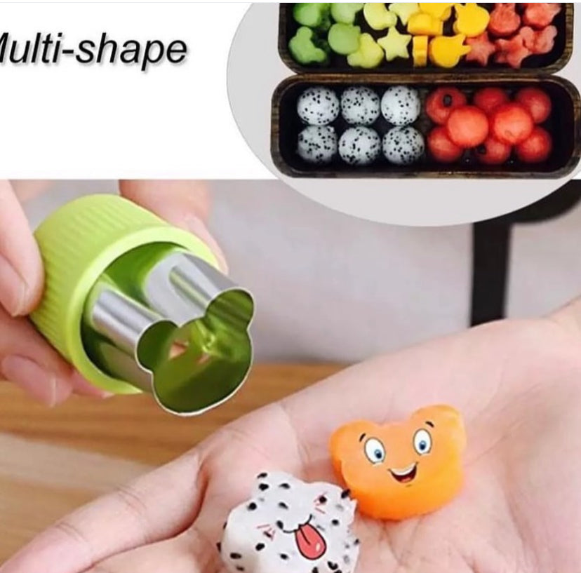 9PC FRUIT VEGETABLES COOKIES CUTTER