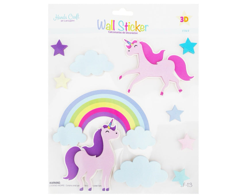 ANGEL CRAFT 3D WALL STICKER (Unicorn )