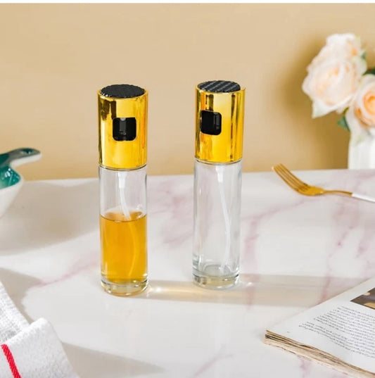 GOLD OIL SPRAY BOTTLE (glass)