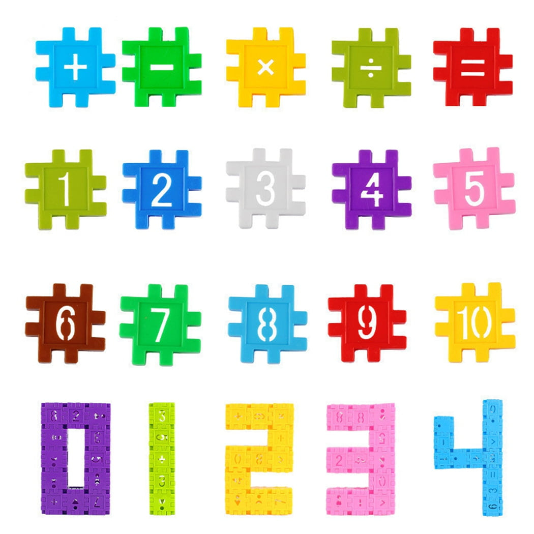 Number Building Block Set