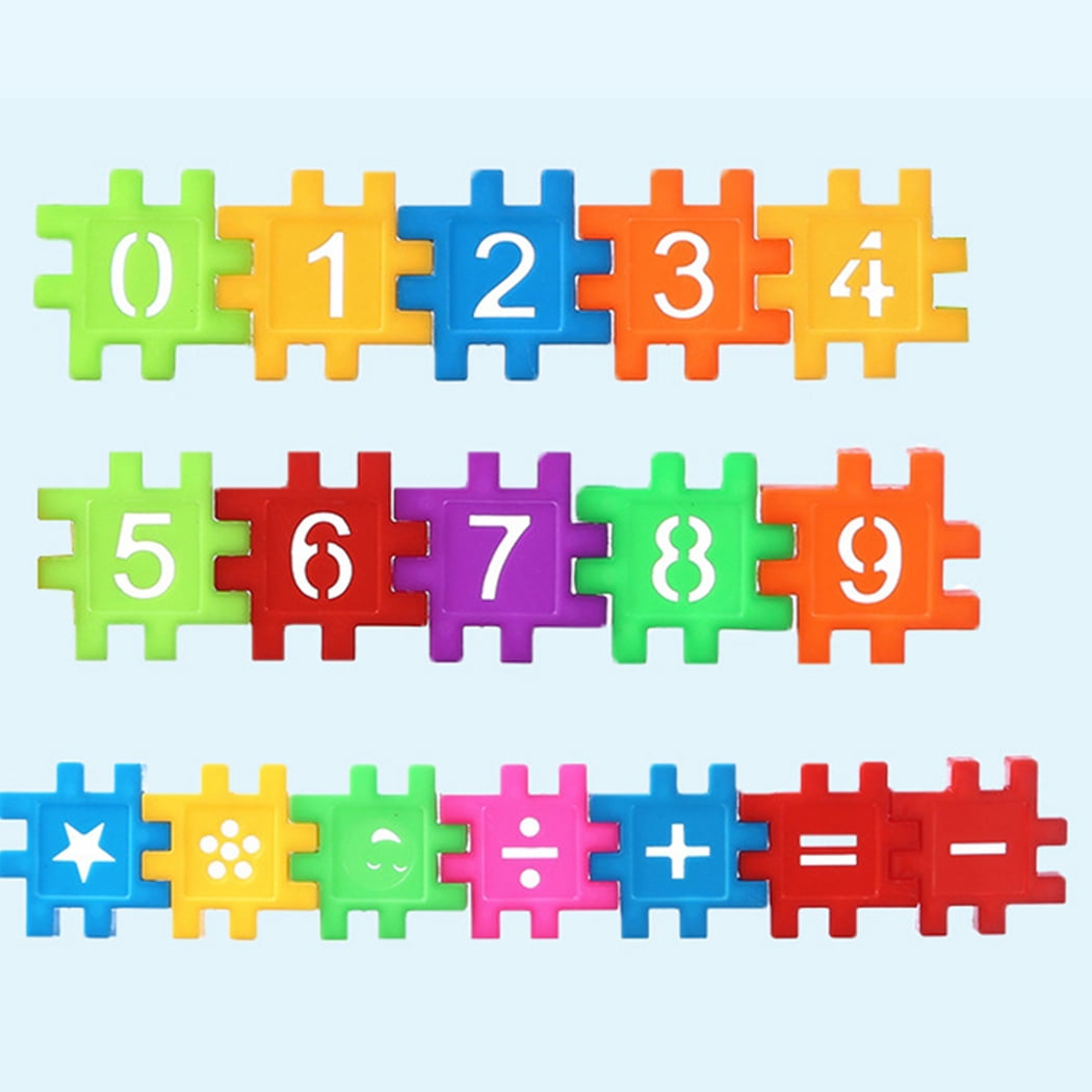 Number Building Block Set