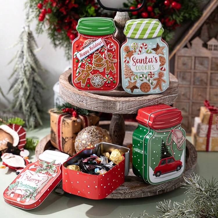 Christmas Cookie Tin